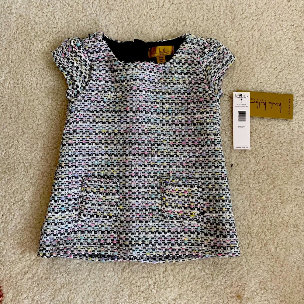 Nicole Miller Girls Dress NWT